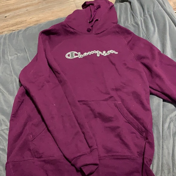 Purple Champion Hoodie - Picture 1 of 2